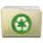 beige folder recycle Icon